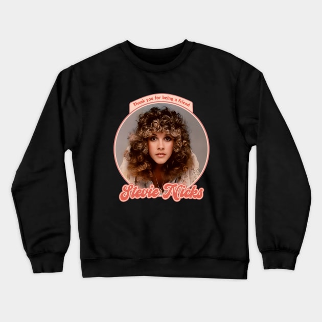 Stevie Nicks - Legend Music Retro Crewneck Sweatshirt by Grindbising